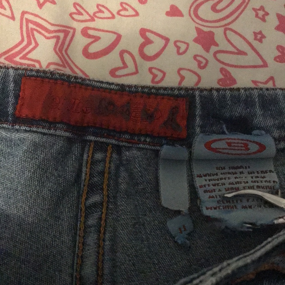 Vintage Navy Style Bongo Flare Bottom Jeans 11 - Picture 7 of 15
